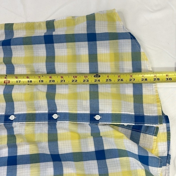 Peter England casuals Button Down 100% cotton shirt Size m 39cm - Picture 5 of 8